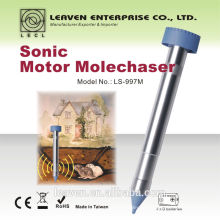 Repelidor Sonic Vibration Mole de longa duração alimentado por bateria